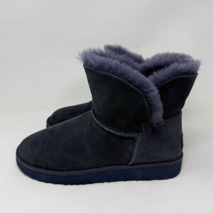 UGG Classic Mini Cuff Women's  Boots Imperial Blue US 9 /UK 7.5/EU 40 NWOT